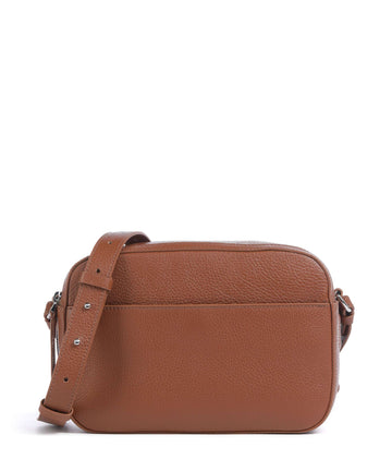 Coccinelle Myrtha Maxi Logo Bandolera cognac