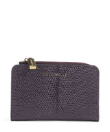 Coccinelle Metallic Lizard RFID Monedero prune