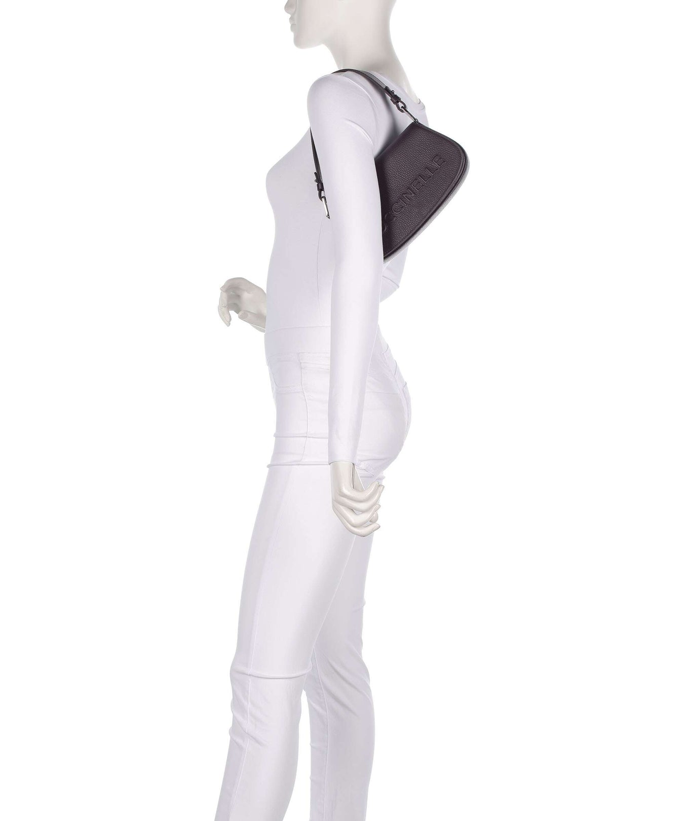 Coccinelle Myrtha Maxi Logo Shoulder bag prune