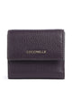 Coccinelle Metallic Soft Monedero prune