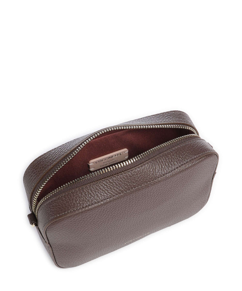 Coccinelle Tebe Crossbody bag brunette