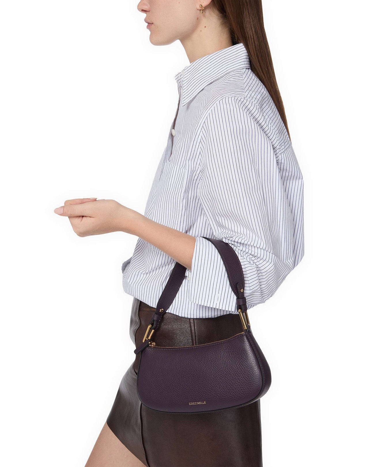 Coccinelle Merveille Shoulder bag prune