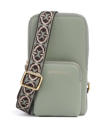Coccinelle Pixie Bolsa para móvil greenery