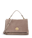 Coccinelle Liya Suede Bolso de mano warm taupe