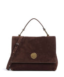 Coccinelle Liya Suede Bolso de mano brunette