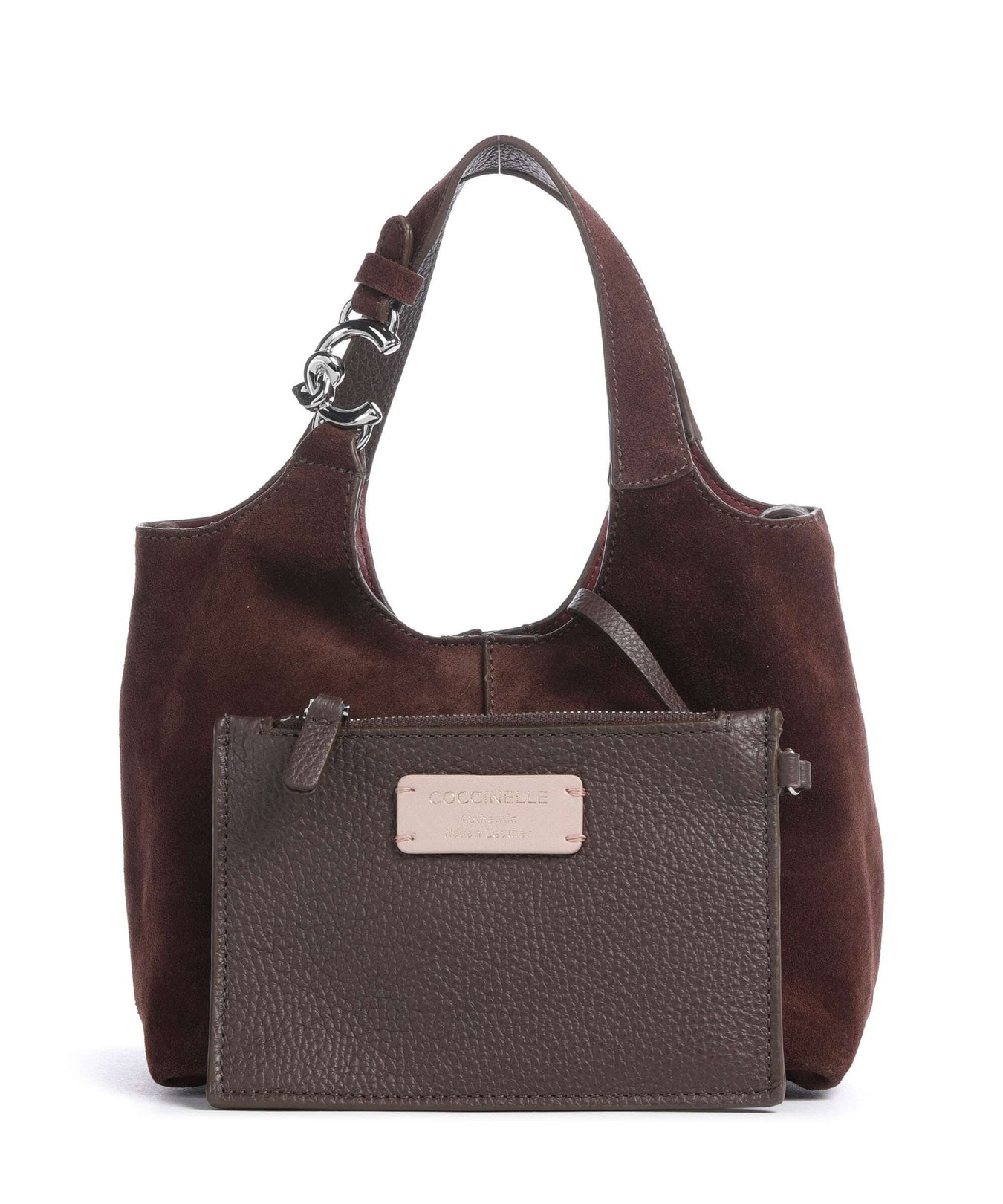 Coccinelle C-Easy Suede Handbag brunette
