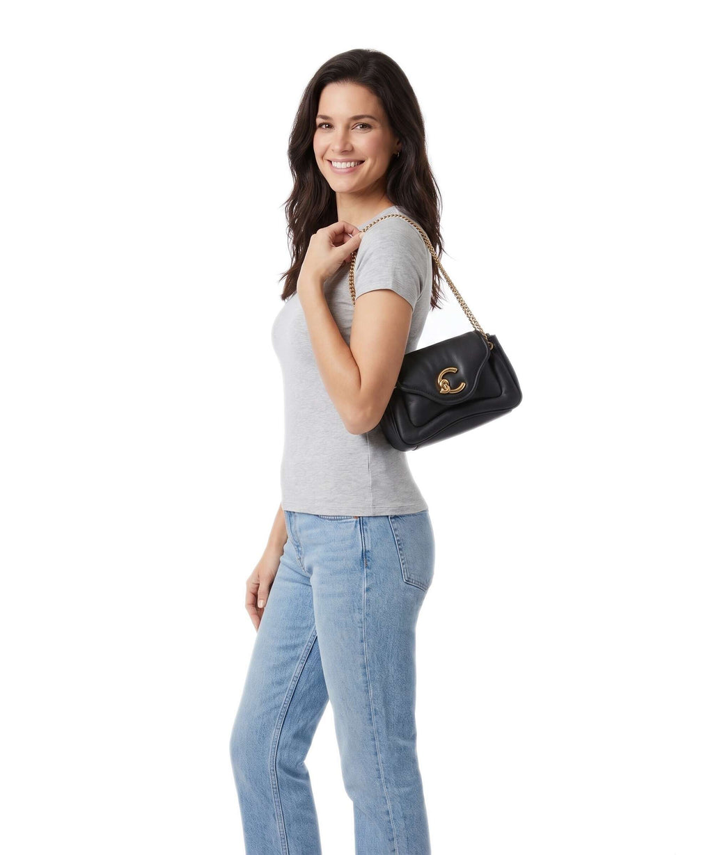 Coccinelle C-Me Crossbody bag noir