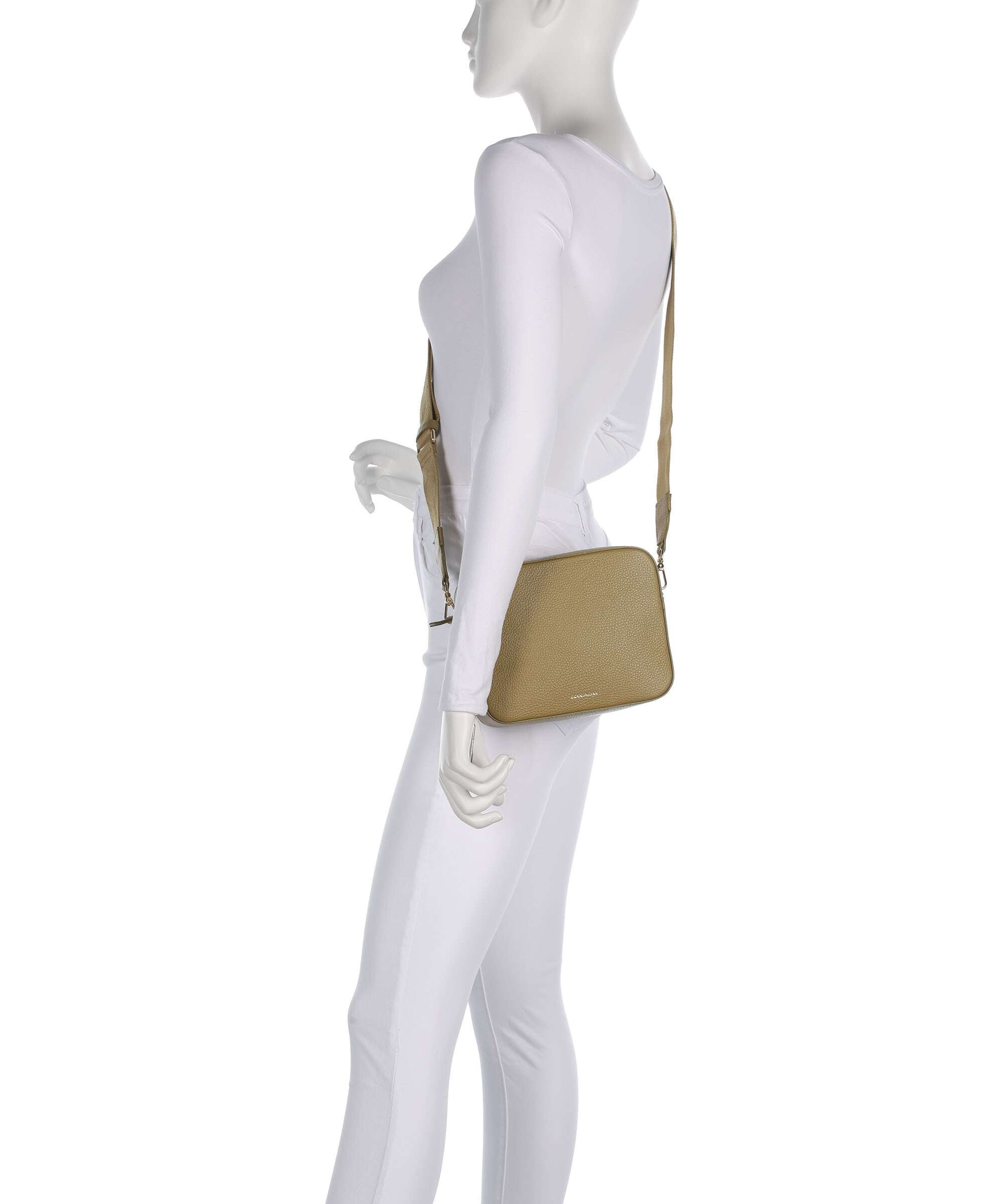Coccinelle Tebe Crossbody bag seagrass
