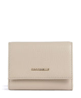 Coccinelle Metallic Soft RFID Monedero sandshell