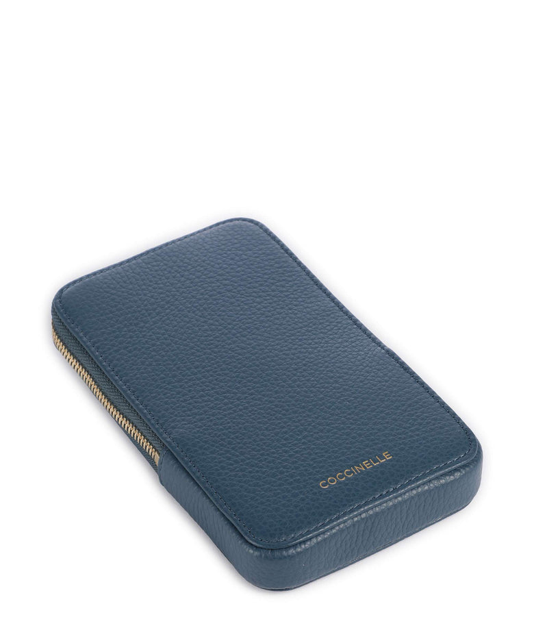 Coccinelle Flor Phone bag deep blue