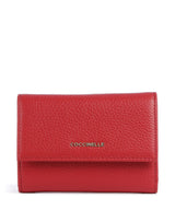 Coccinelle Metallic Soft RFID Monedero scarlet
