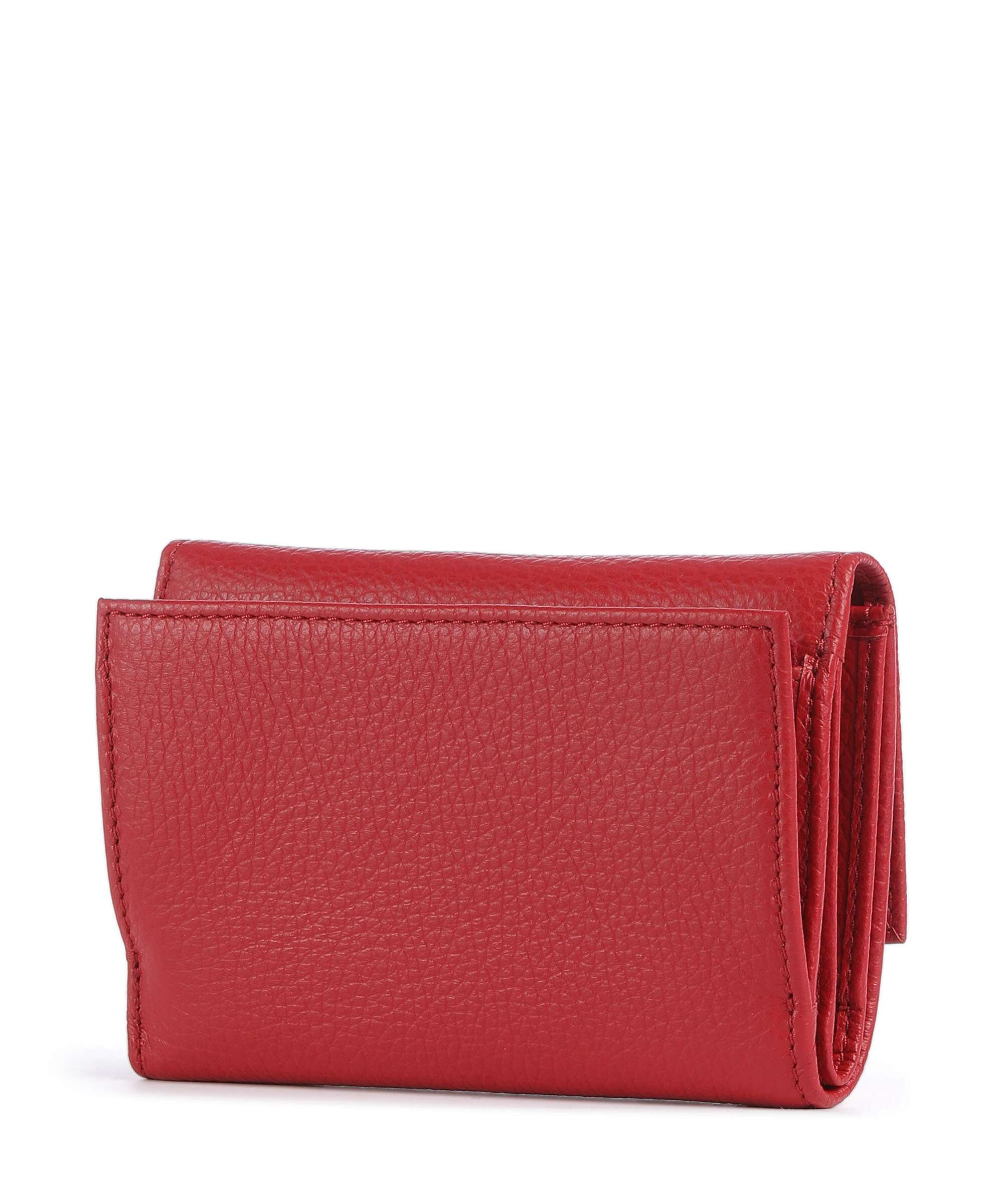 Coccinelle Metallic Soft RFID Wallet scarlet