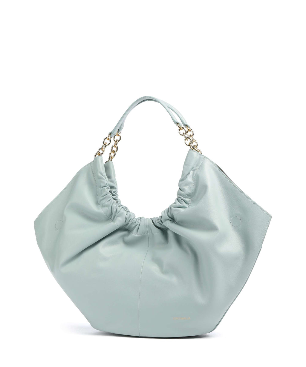 Coccinelle Smash Bucket bag aquamarine