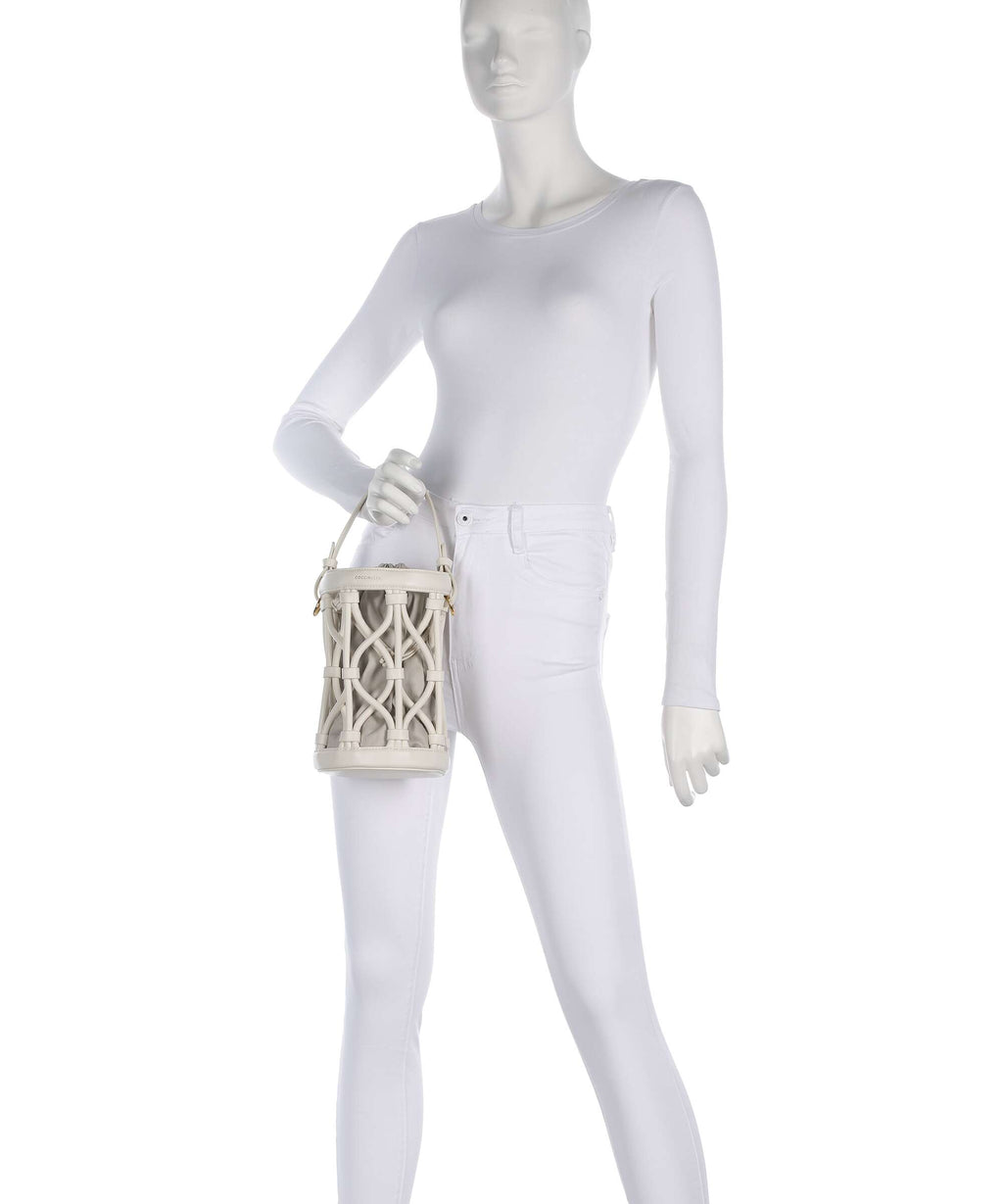Coccinelle Koi Bucket bag pearl