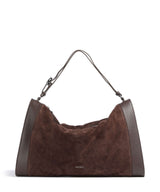 Coccinelle Elinor Suede Bolso de hobo brunette