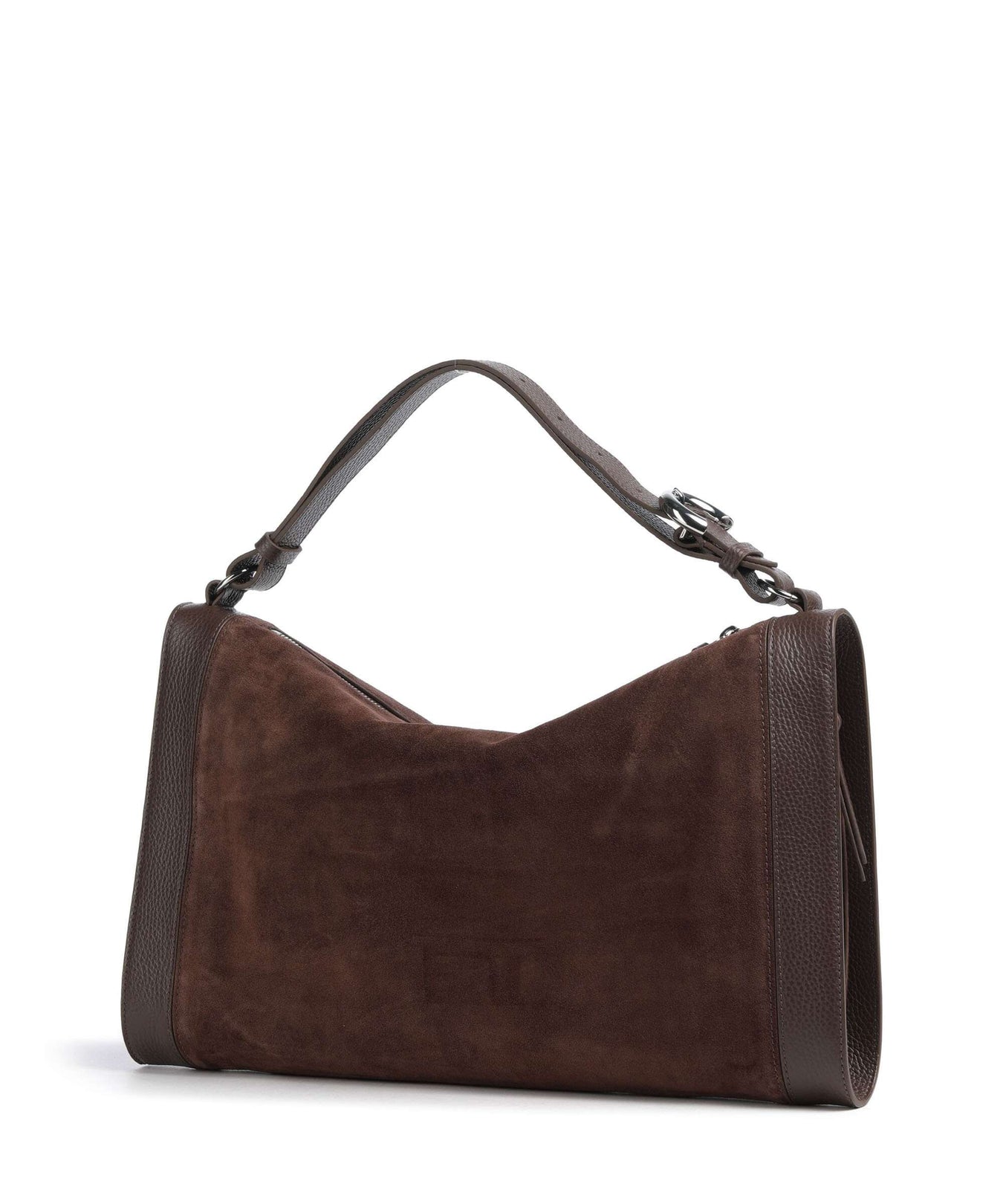 Coccinelle Elinor Suede Hobo bag brunette