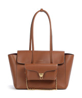 Coccinelle Beat Bolsa shopping cognac