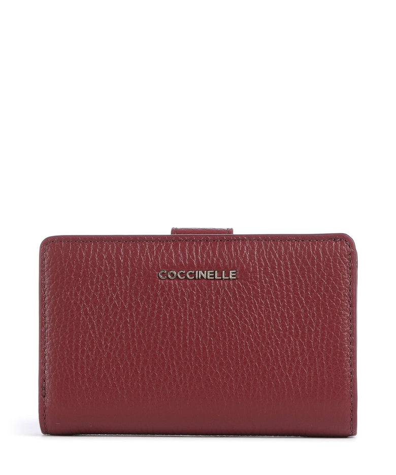 Coccinelle Metallic Soft Wallet ribes