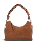 Coccinelle Boheme Suede Bolso de hombro cognac