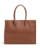 Coccinelle Myrtha Maxi Logo Tote bag cognac