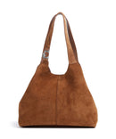 Coccinelle C-Easy Suede Bolso de hobo cognac
