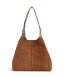 Coccinelle C-Easy Suede Bolso de hobo cognac