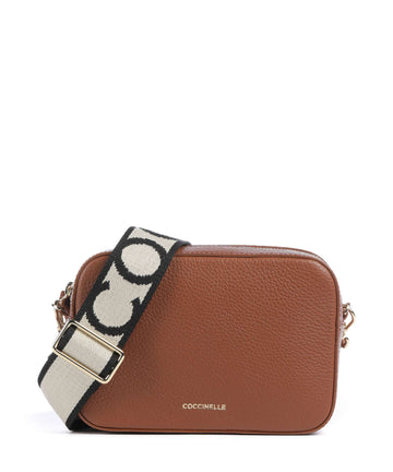 Coccinelle Tebe Bandolera cognac