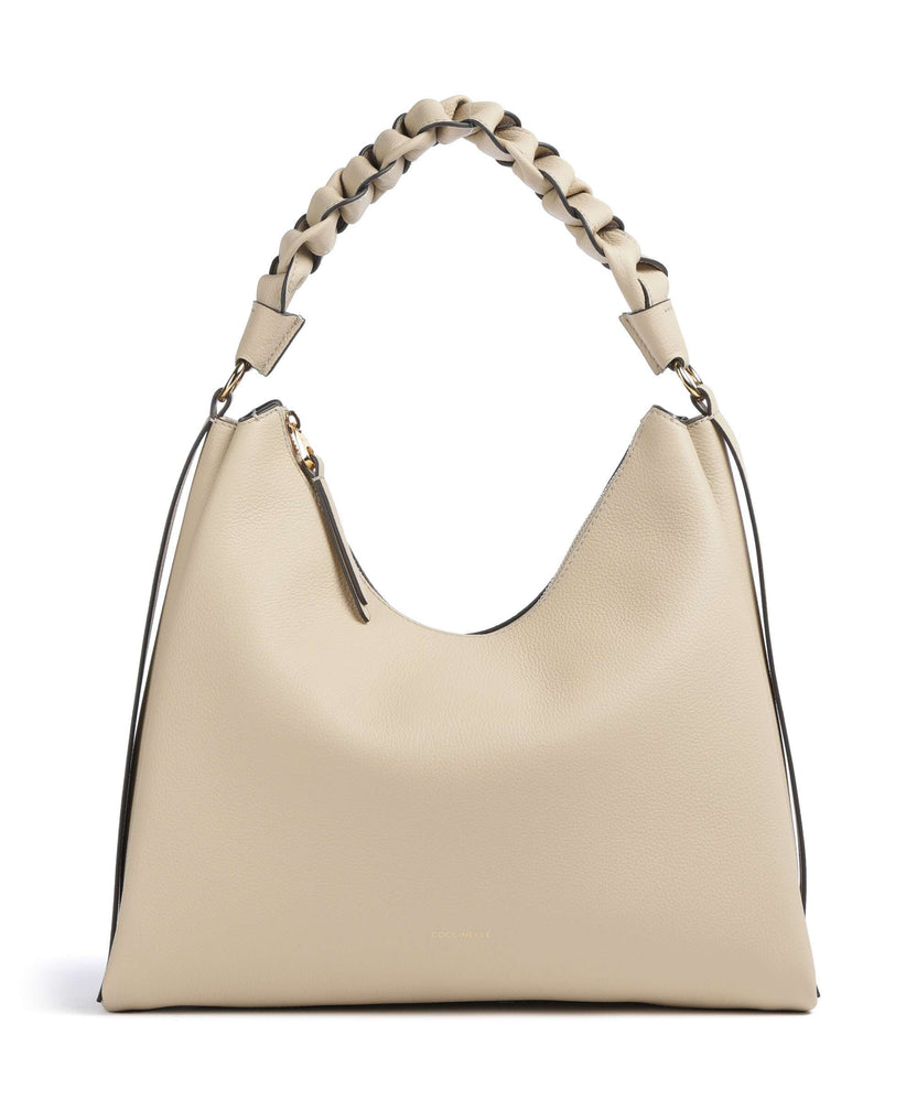 Coccinelle Boheme Grana Double Hobo bag sandshell/seagrass