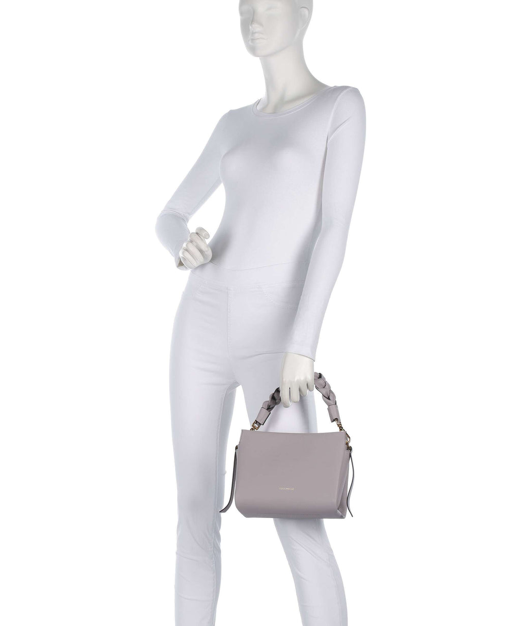 Coccinelle Boheme Grana Double Shoulder bag oyster/pearl