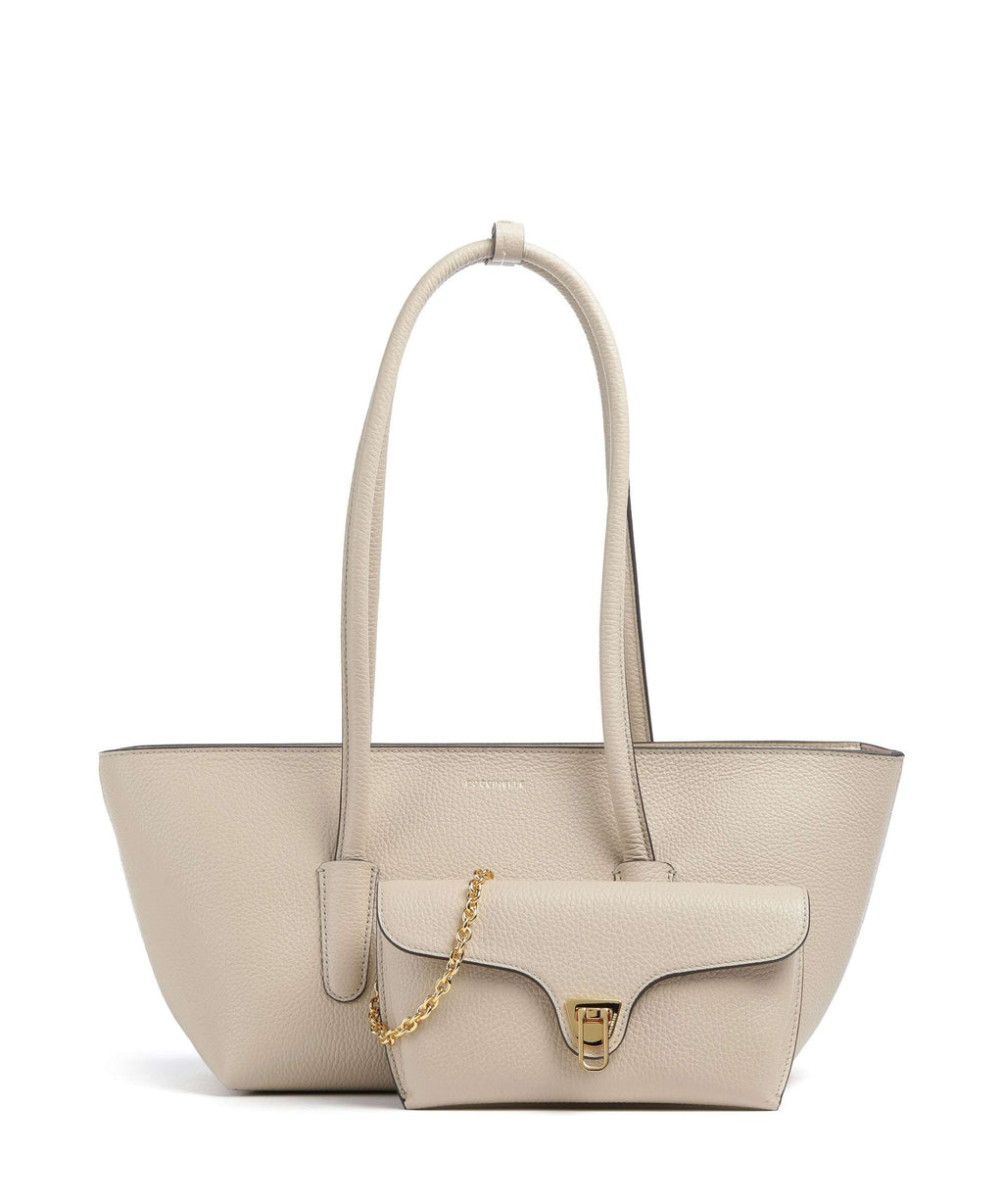 Coccinelle Beat Double Shoulder bag sandshell