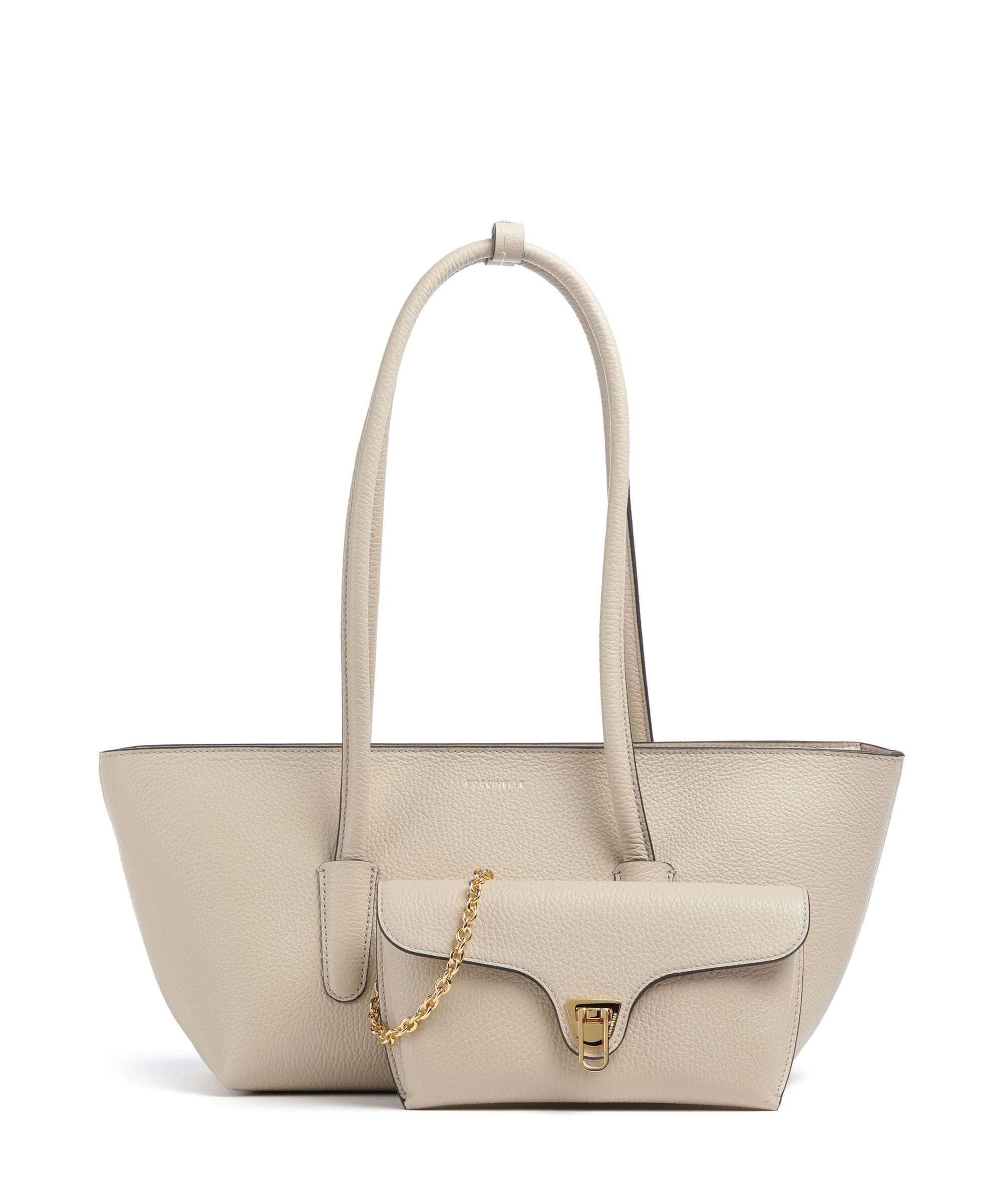 Coccinelle Beat Double Shoulder bag sandshell