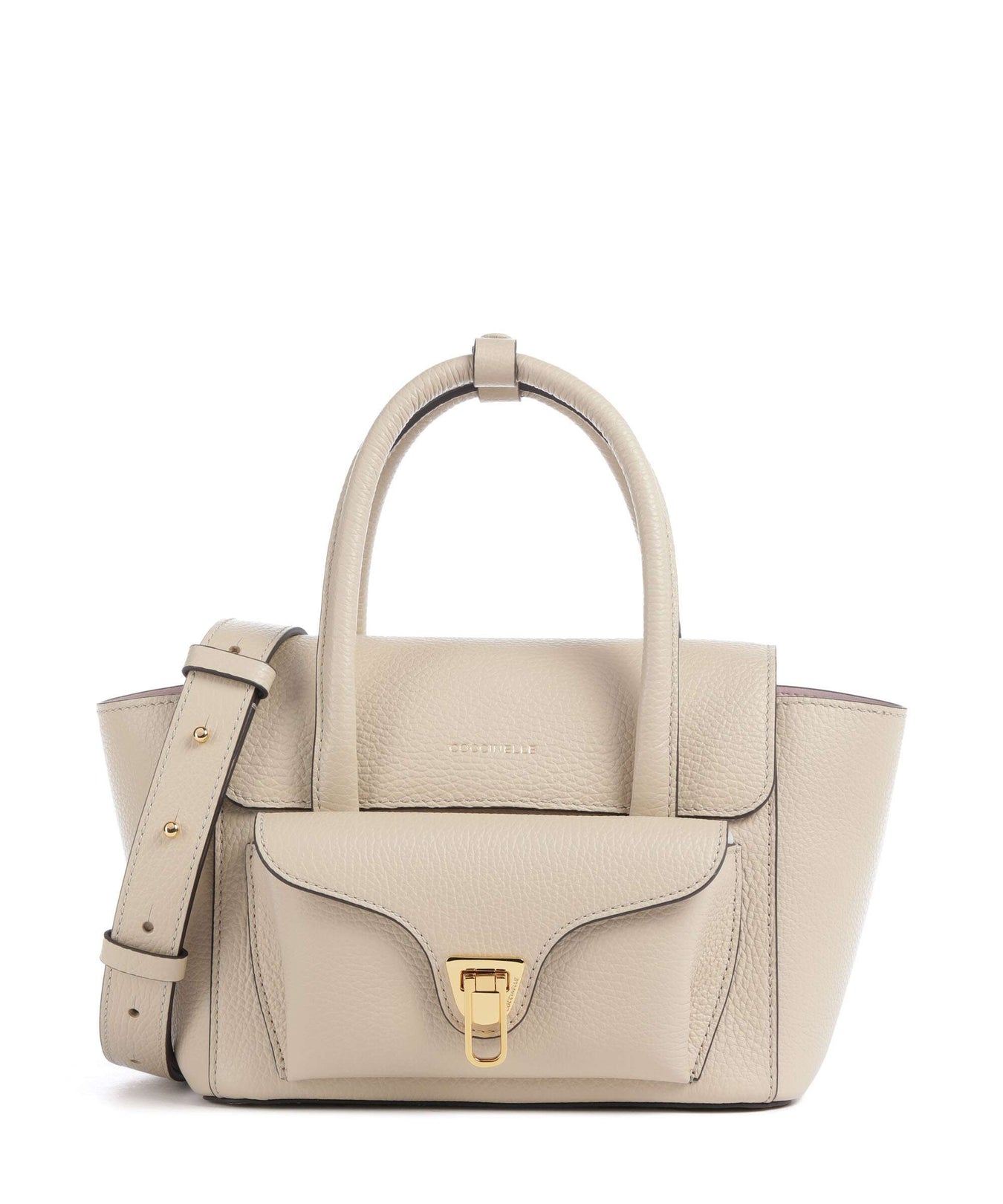 Coccinelle Beat Double Handbag sandshell