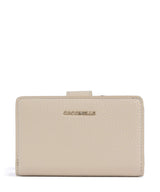 Coccinelle Metallic Soft Monedero sandshell