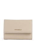 Coccinelle Metallic Soft Wallet sandshell