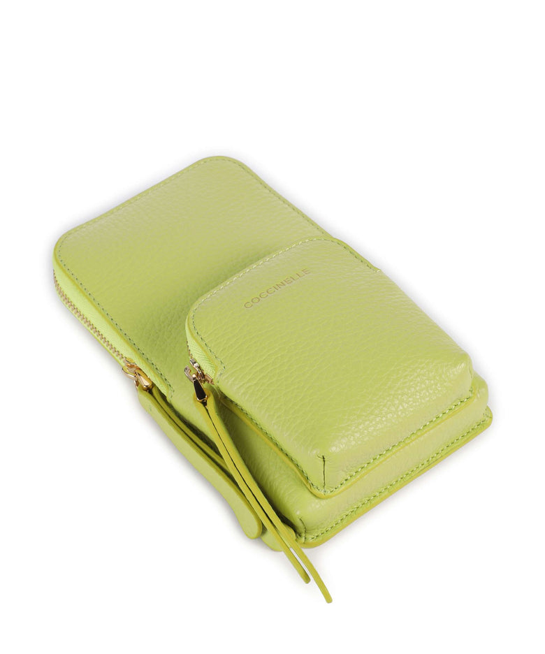 Coccinelle Pixie Phone bag green glow