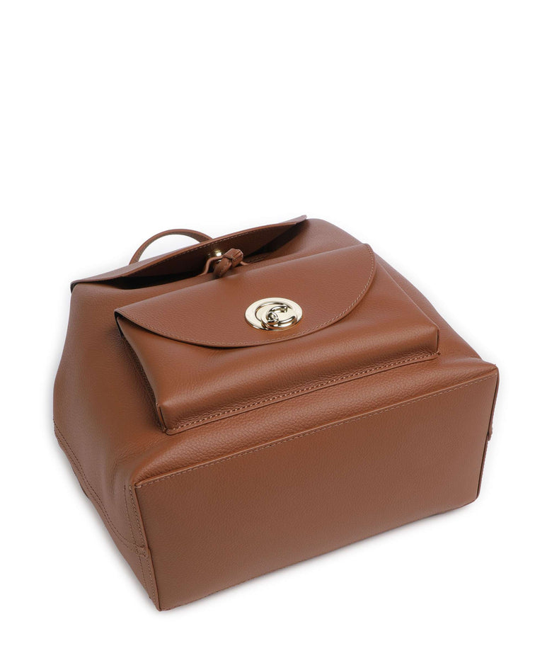 Coccinelle Nikla Backpack cognac/noir