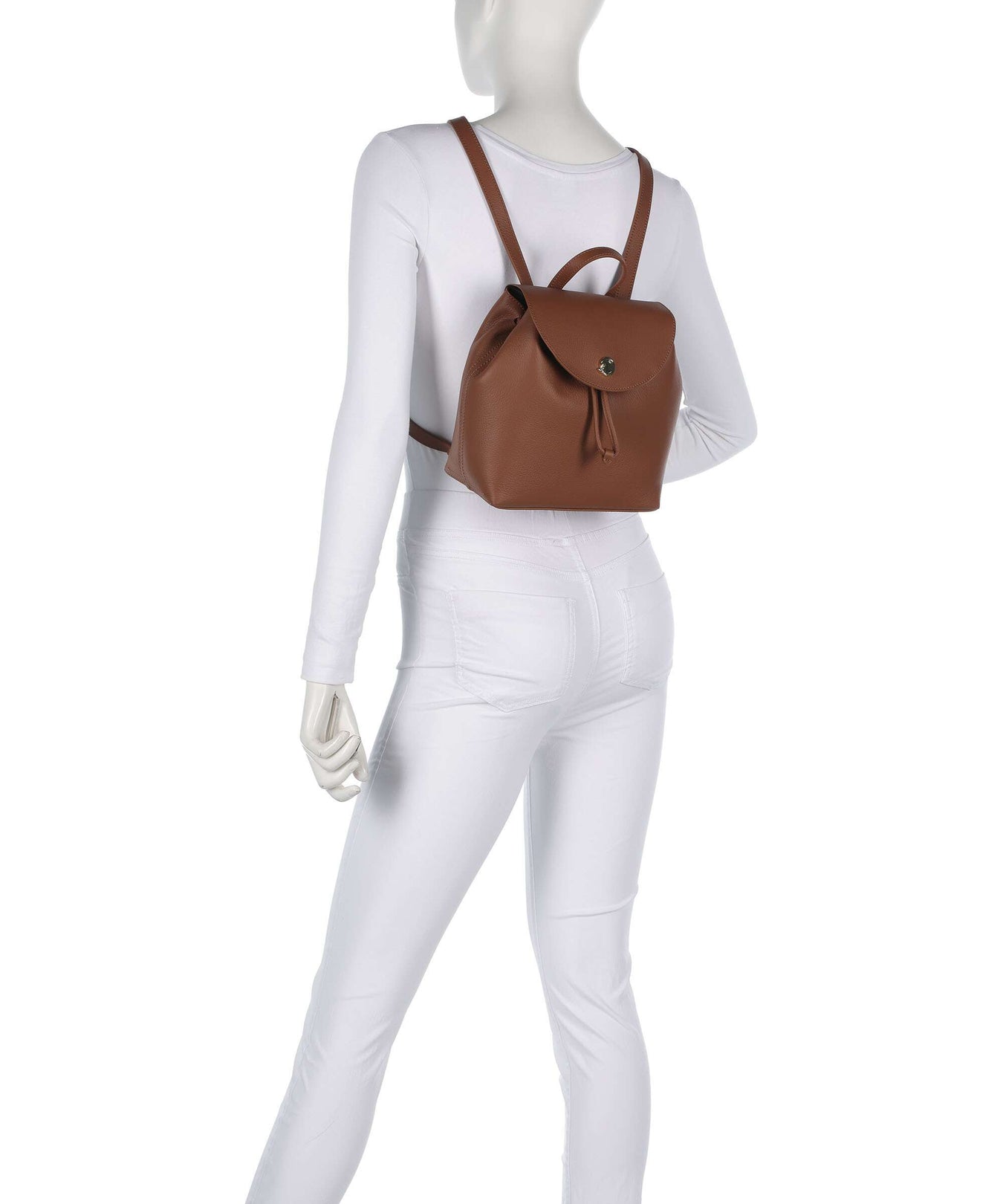 Coccinelle Nikla Backpack cognac/noir