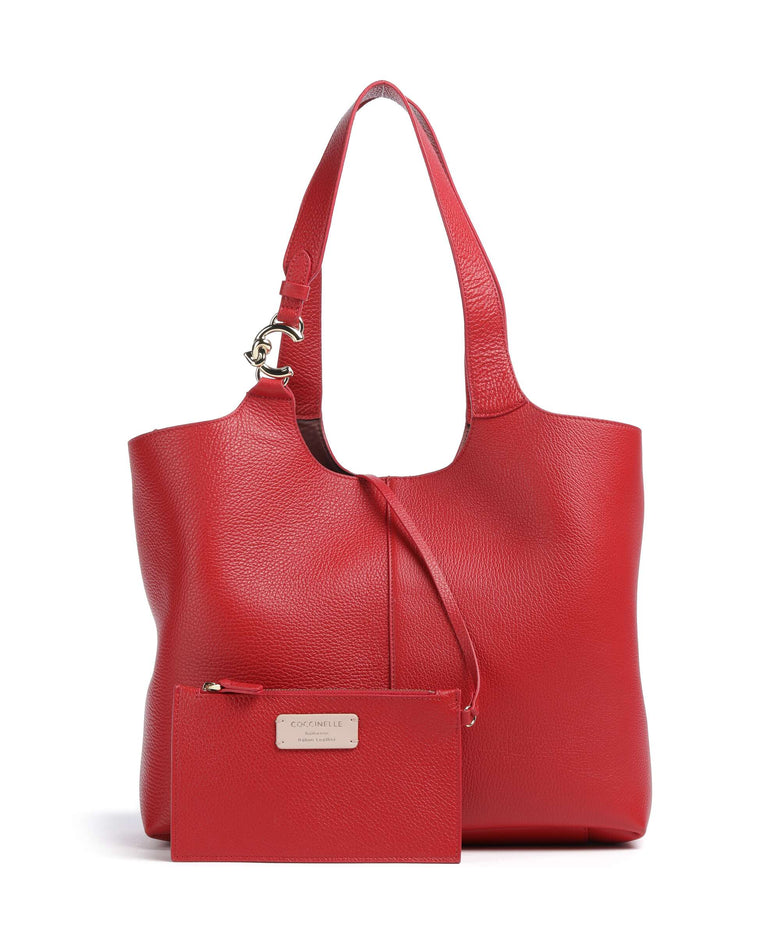 Coccinelle C-Easy Hobo bag scarlet