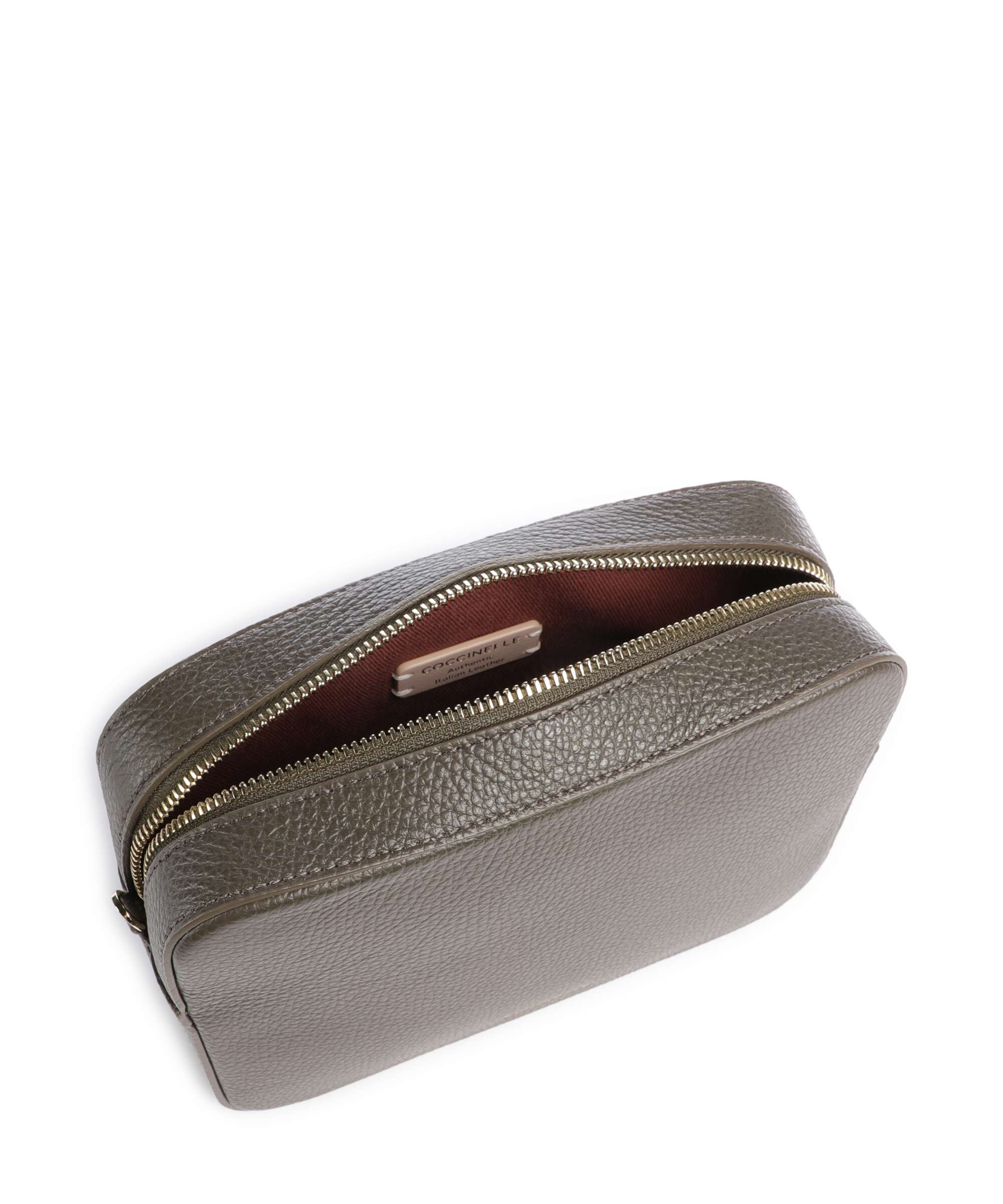 Coccinelle Tebe Crossbody bag fango