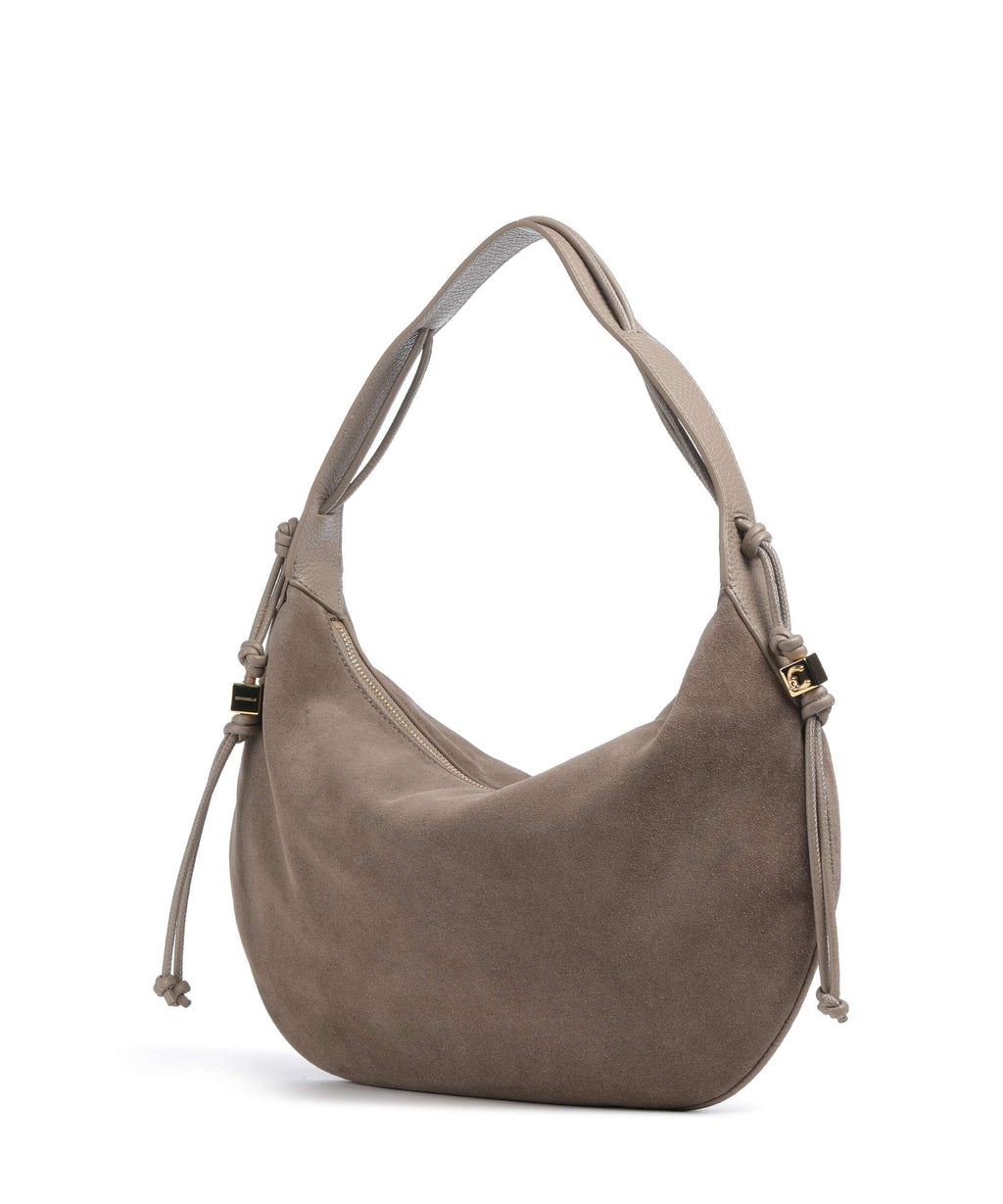 Coccinelle Thess Hobo bag warm taupe