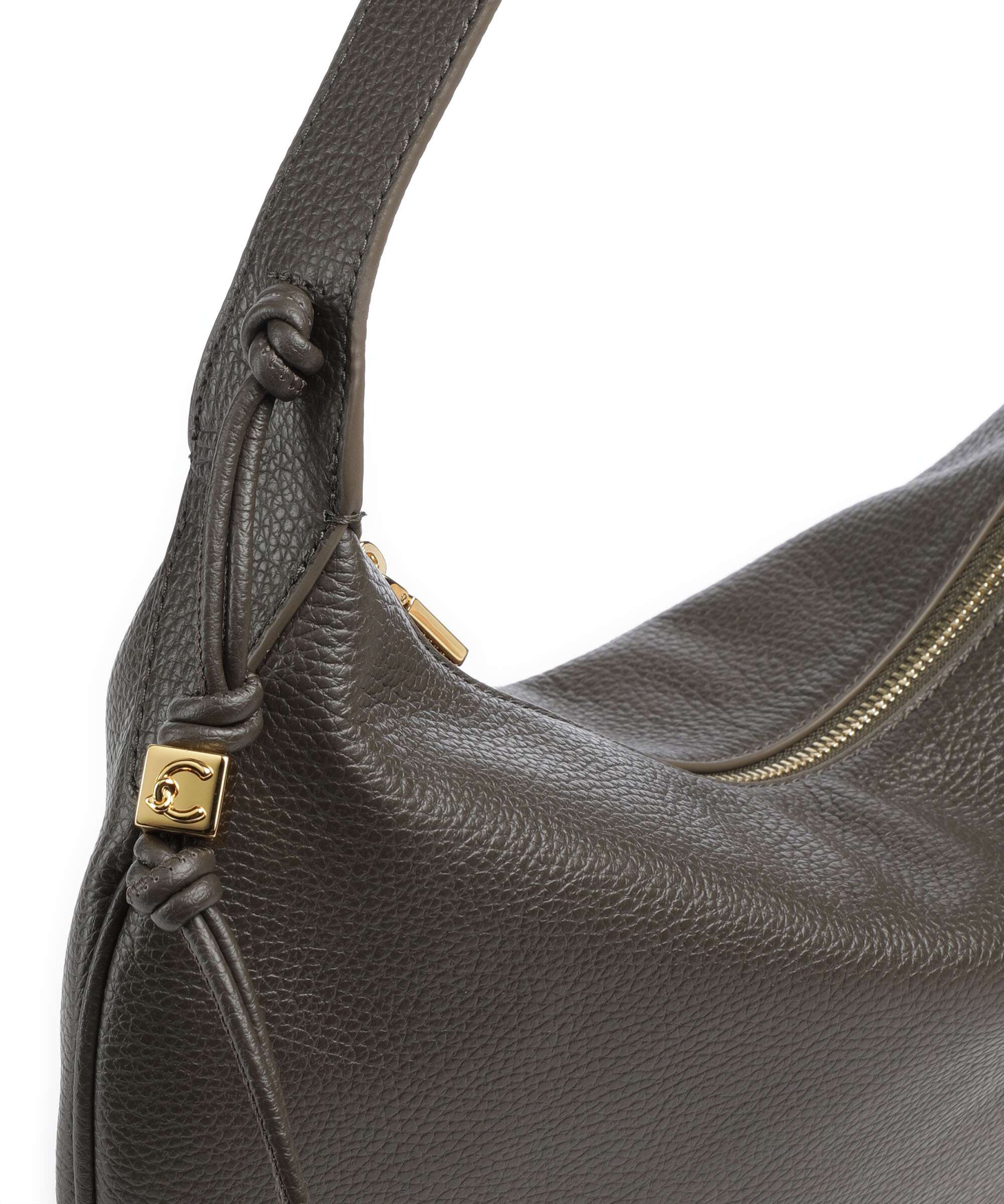 Coccinelle Thess Hobo bag fango