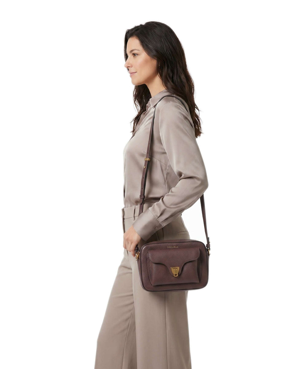 Coccinelle Beat Soft Crossbody bag berry