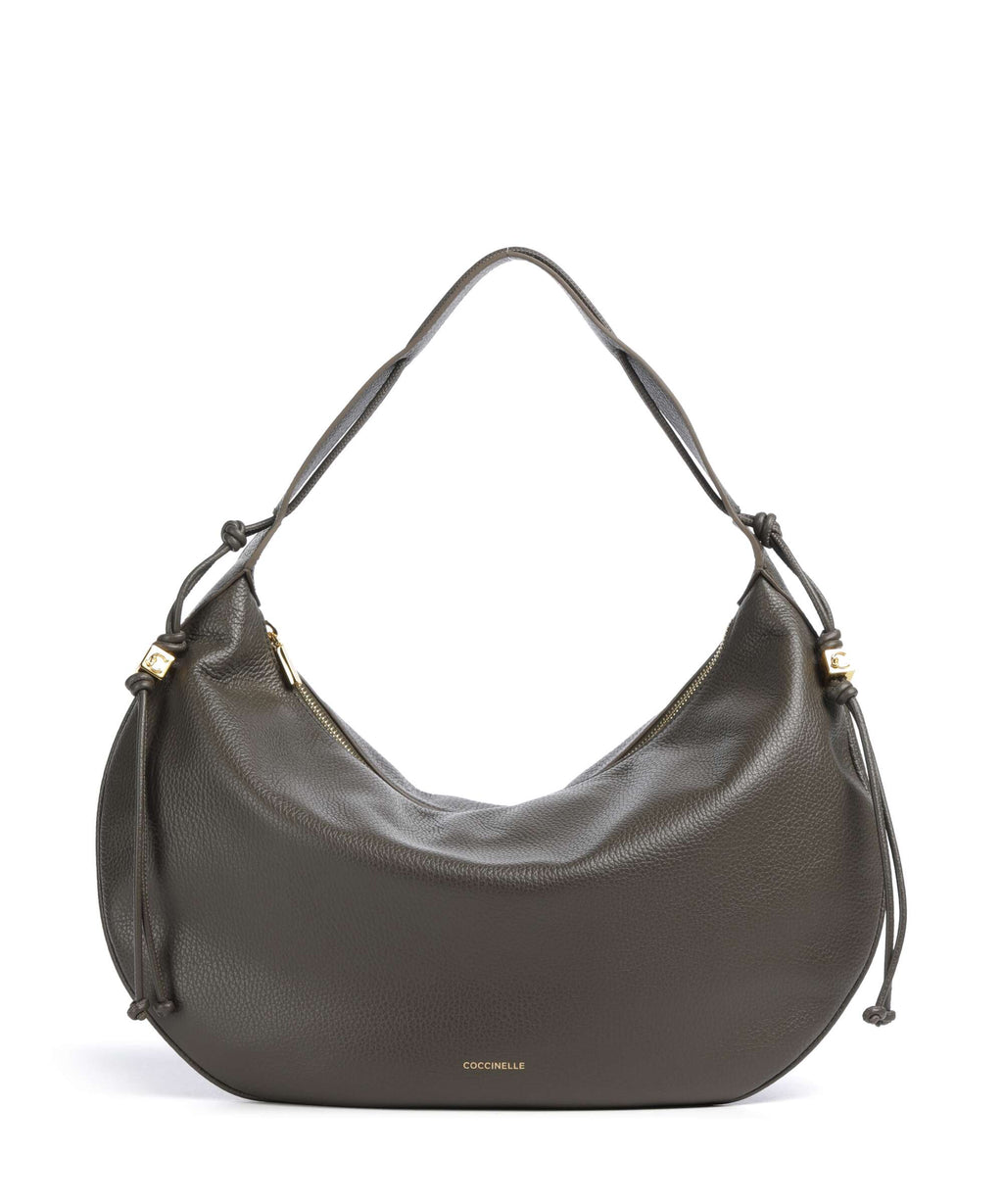Coccinelle Thess Hobo bag fango