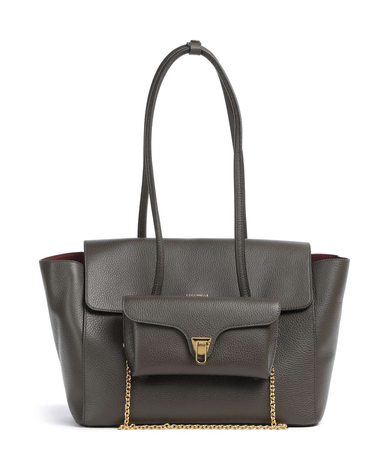 Coccinelle Beat Tote bag fango