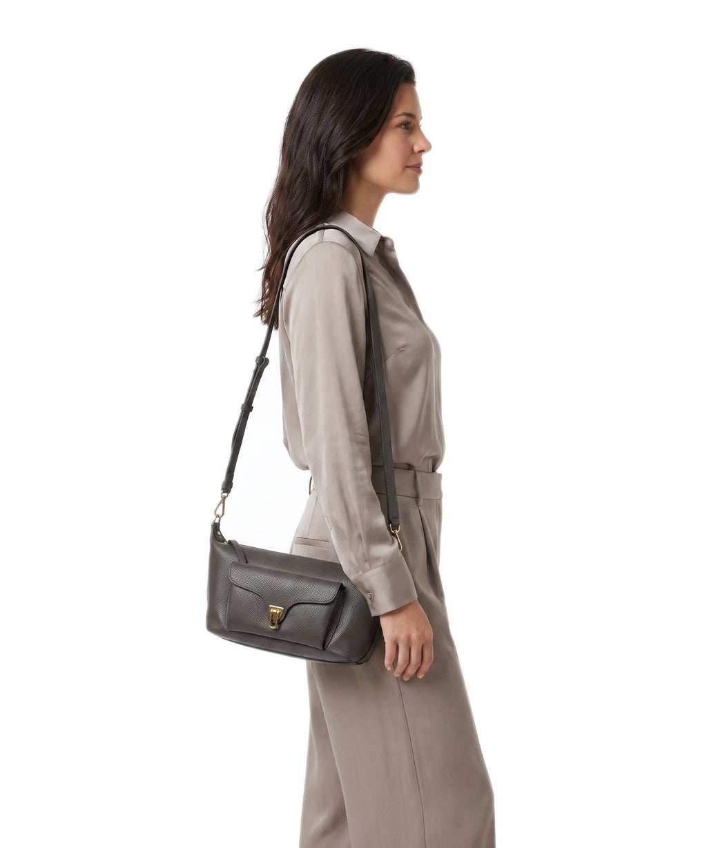Coccinelle Beat Generation Crossbody bag fango
