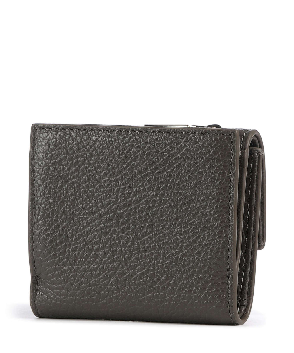 Coccinelle Metallic Soft Wallet fango