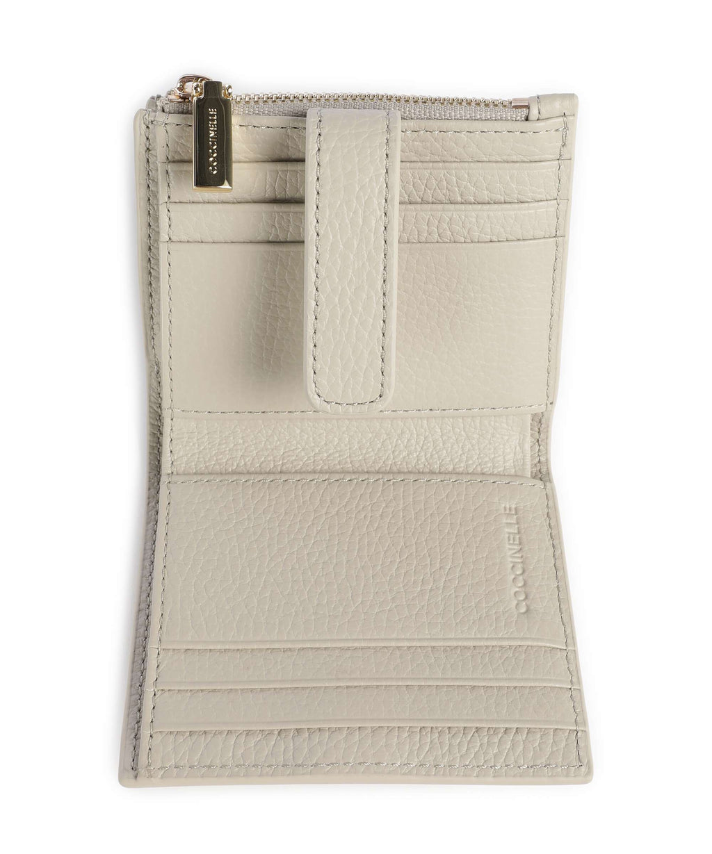 Coccinelle Metallic Soft Wallet eucalipto