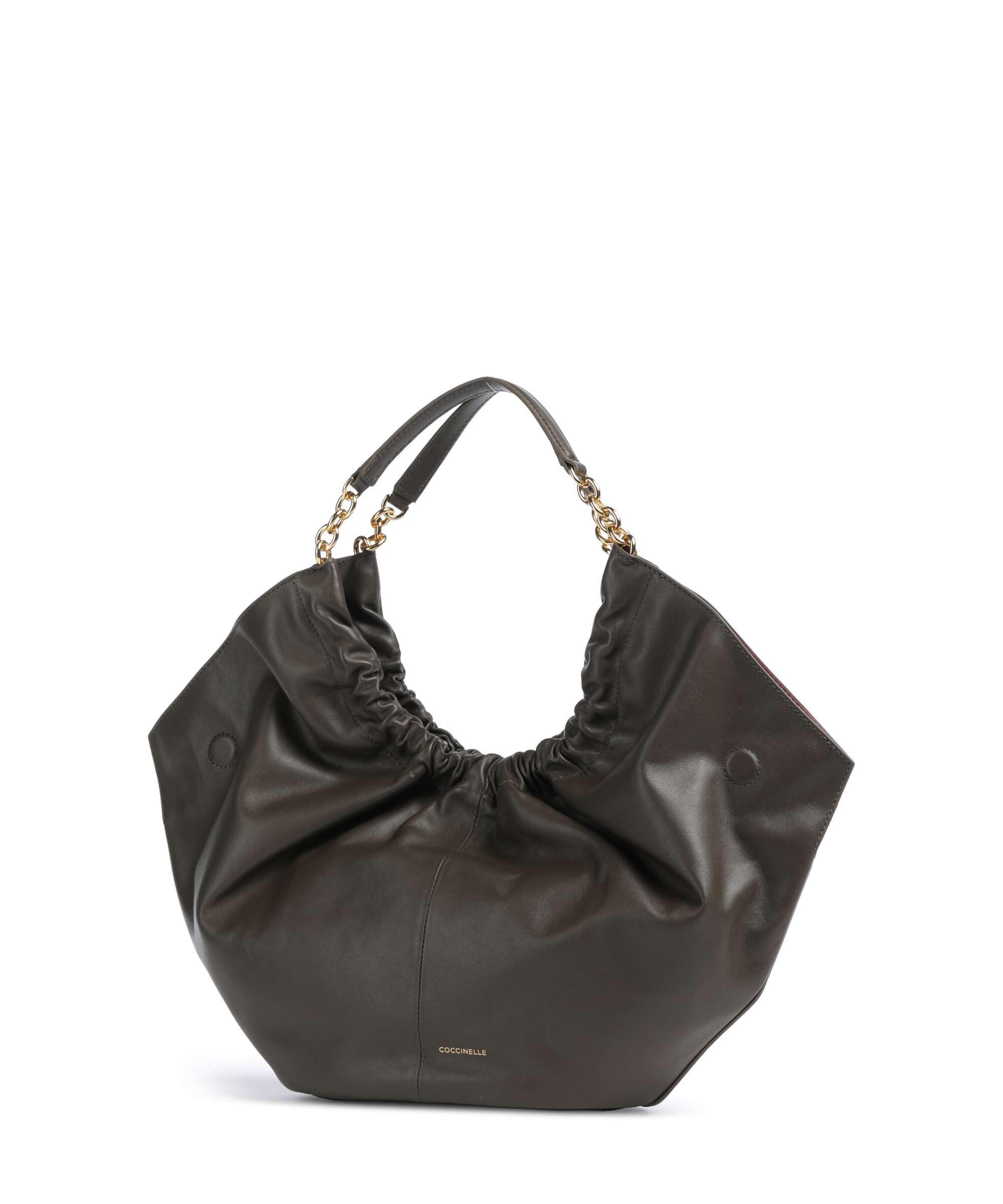 Coccinelle Smash Hobo bag fango