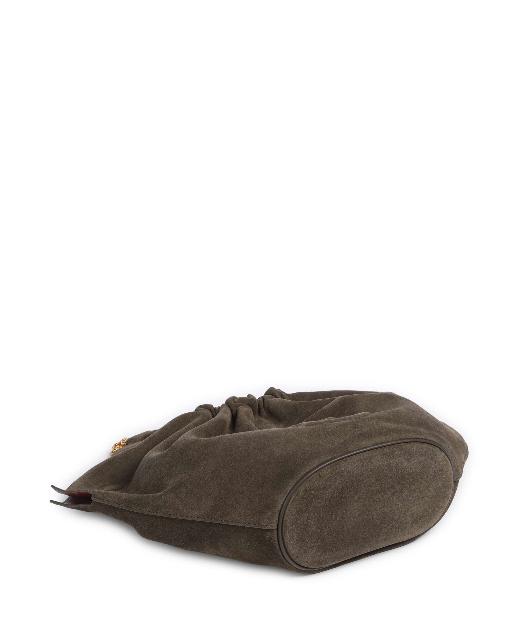 Coccinelle Smash Suede Hobo bag fango