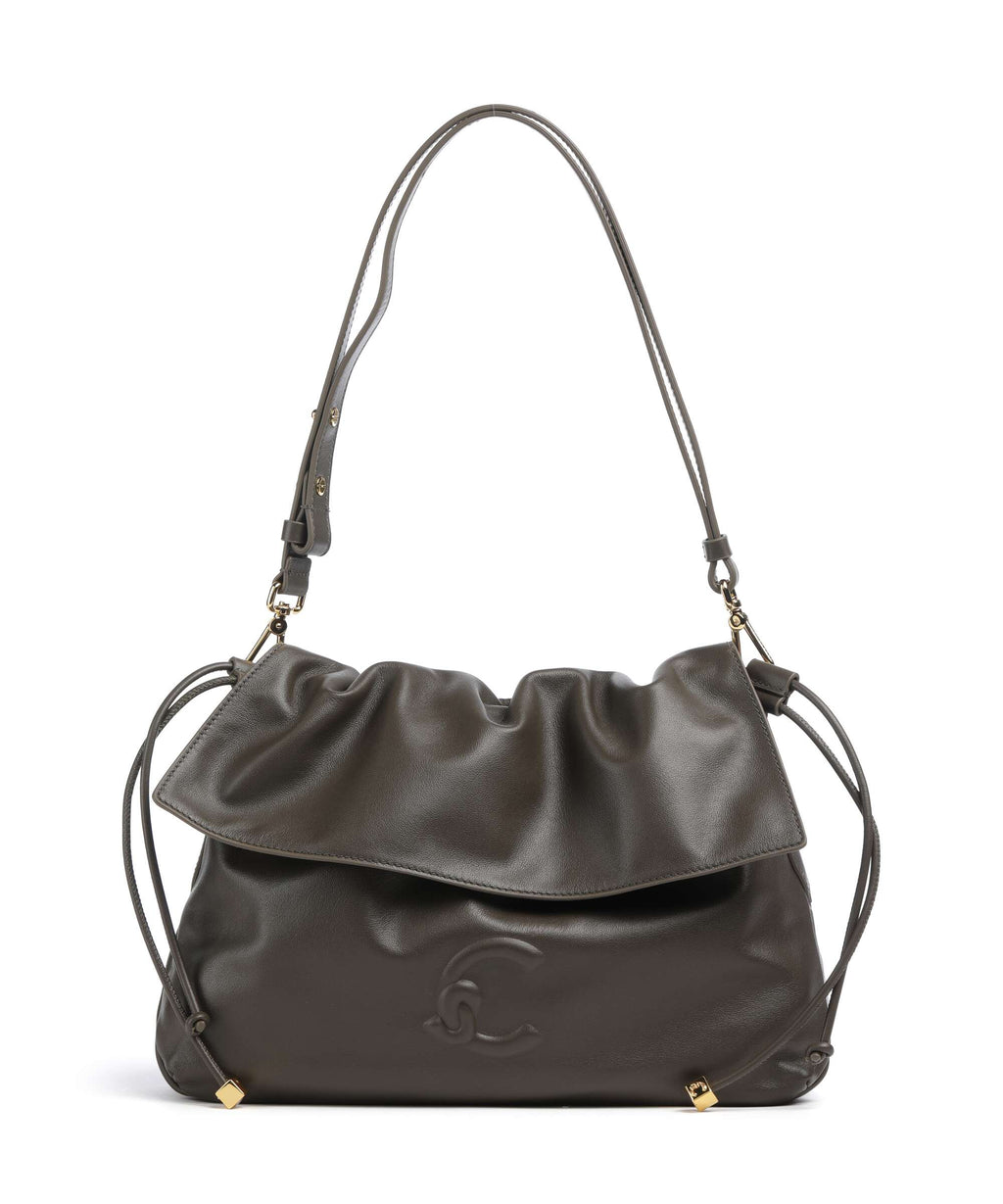 Coccinelle Lidia Hobo bag fango